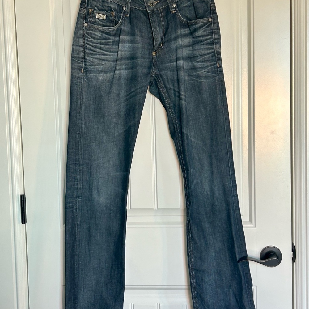 Buffalo David Bitton Men’s Dark Wash Bootcut 30x32 Jeans